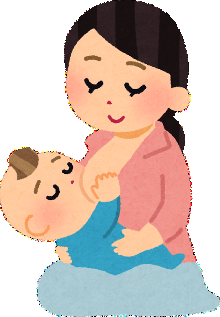 Madre cargando a su bebé